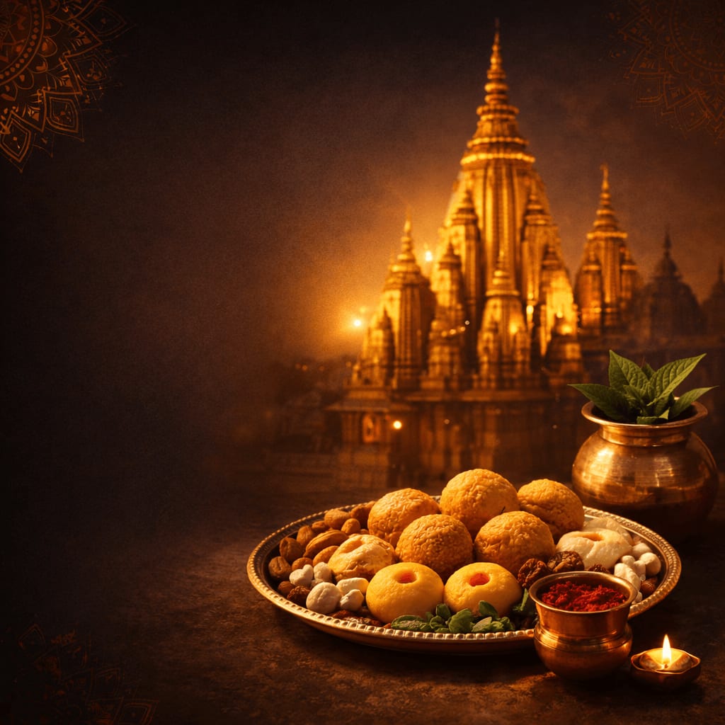 Pandit Ji Performing Aarti