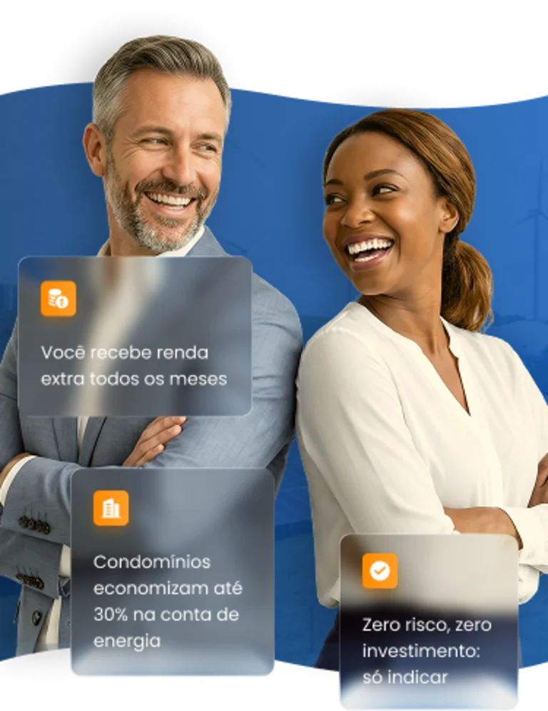 Economize na conta de luz com energia limpa