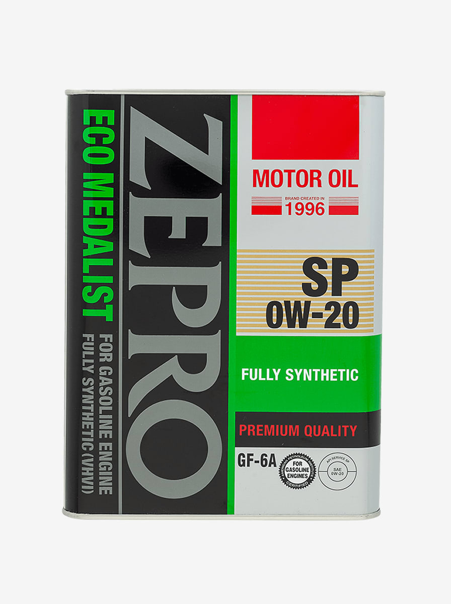 Моторное масло ZEPRO ECO MEDALIST FS SP/GF-6A 0W20 4л