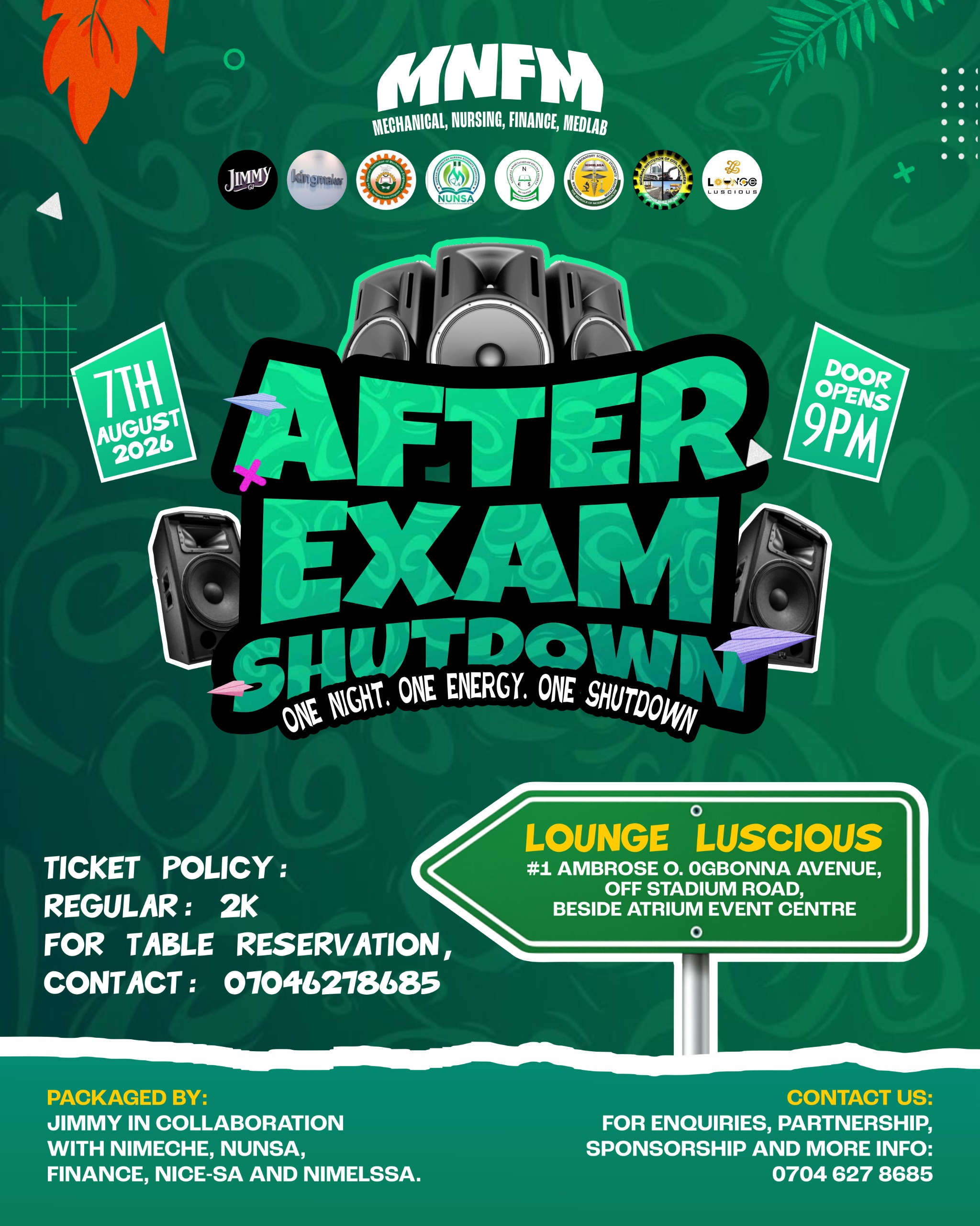 MNFM AFTER EXAM SHUTDOWN 