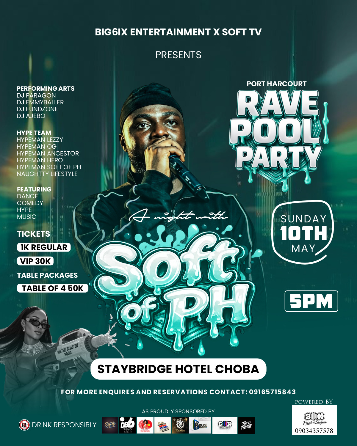Portharcourt rave pool party 