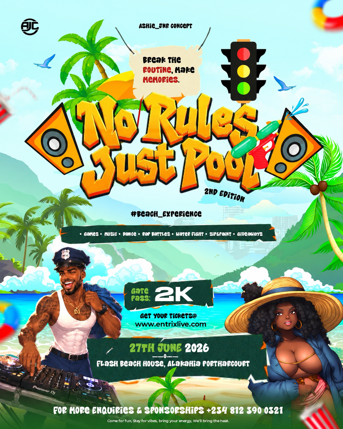💦🔥 NO RULES, JUST POOL — 2ND EDITION 🔥💦