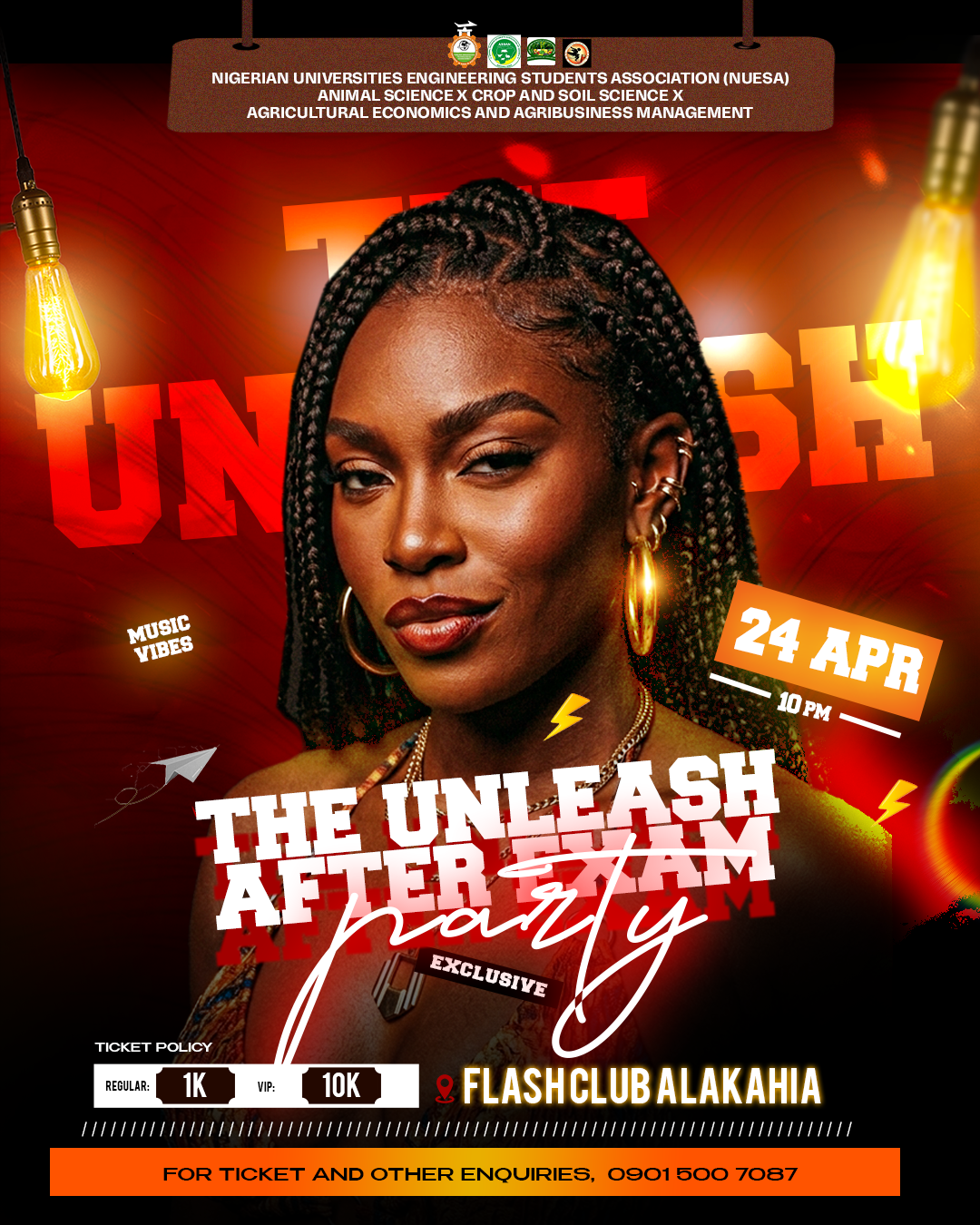 The Unleash After Exam Party