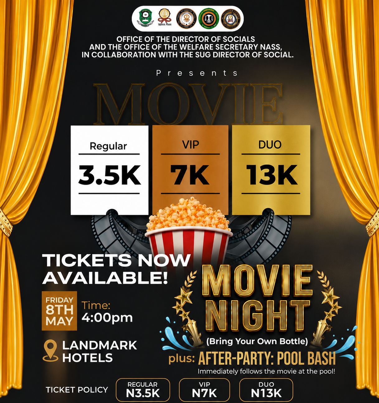 MOVIE NIGHT 🍿🎥 and pool party 