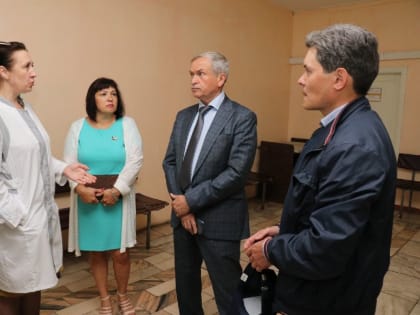 Министр здравоохранения Хакасии с рабочим визитом посетил Таштыпский район
