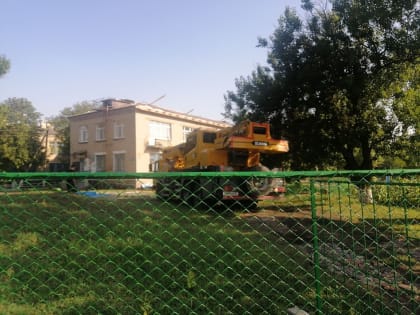 Хакасия продолжает восстанавливать школу и детский сад в Черновонопартизанске