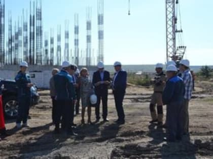 Валерий Келин лично проинспектировал стройплощадки села Белый Яр
