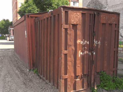 Снос гаражей по проезду Северный