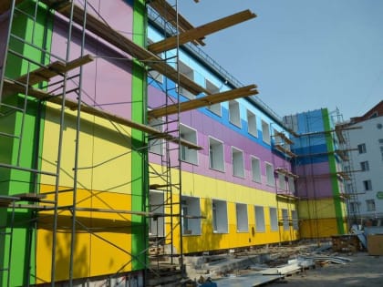 В Хакасии продолжается масштабная реконструкция  детской больницы