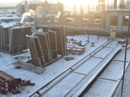 В Белом Яре строят современную школу на 1000 мест