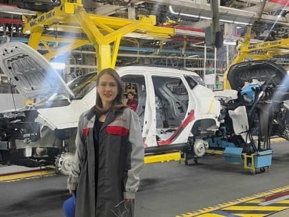 Заместитель главы Хакасии побывала на заводе «Москвич»