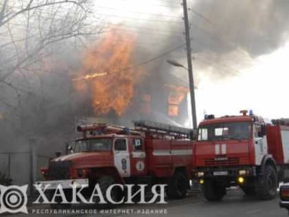 В Хакасии  за минувшие сутки произошло четыре пожара