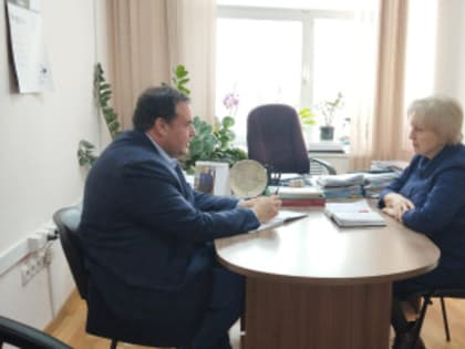 Рабочая встреча с Александром Бродом