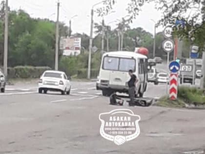 В Абакане рассказали подробности ДТП с мотоциклистом