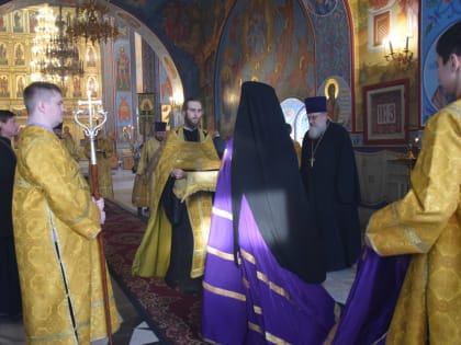 Всенощное бдение накануне Недели 2-й Великого поста