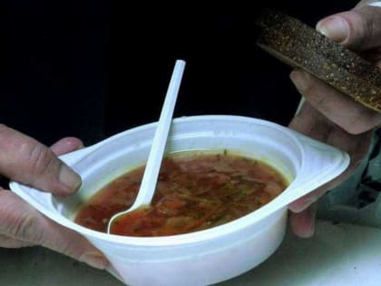 В Абакане столовая для несчастных людей завершила свою работу