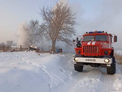 Добровольцы из Советской Хакасии потушили пожар на ферме в Боградском районе