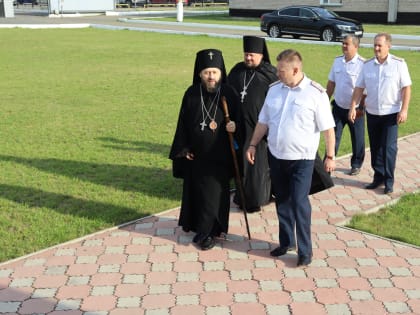 Архиепископ Абаканский и Хакасский Ионафан провел богослужение в Храме УФСИН России по Республике Хакасия