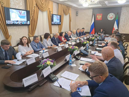 Начальник Управления Минюста России по Республике Хакасия А.М. Чудаан-оол принял участие в совещании по вопросу оказания содействия избирательным комиссиям в Республике Хакасия в о