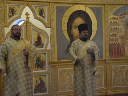 В Неделю по Богоявлении Управляющий епархией совершил Божественную Литургию в Покровском храме в селе Бея