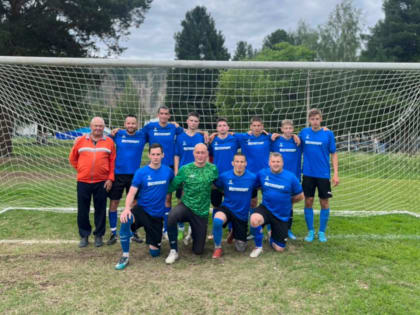 В Таштып прошёл заключительный футбольный матч