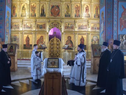 Архиерейское служение во вторую родительскую субботу Великого поста