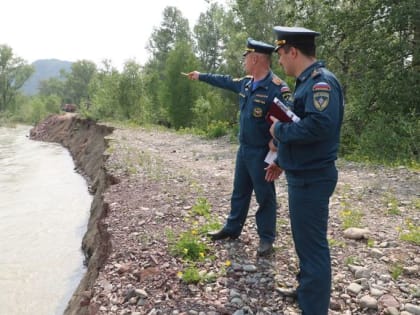 В Хакасии снята угроза подтопления аала Усть-Таштып
