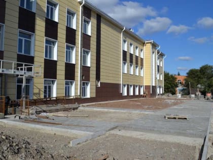 Строительство детской поликлиника в Аскизе входит в завершающую фазу