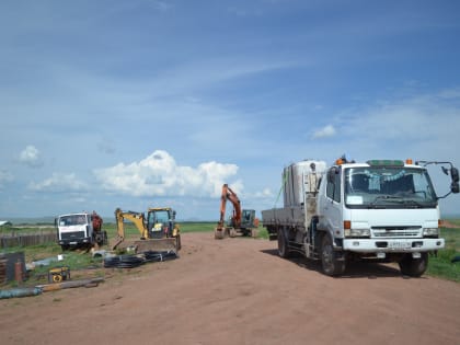 В Ширинском районе строится новый водозабор