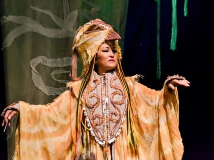 Артисты Хакасского национального драматического театра имени А.М.Топанова приглашают на премьеру этно - сказки «Тимирхол - кабарга»