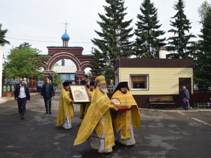 Хроника пребывания ковчега с частицей мощей святого великомученика  Георгия в Хакасии
