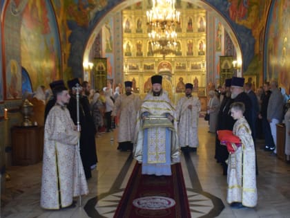 Спасо-Преображенский кафедральный собор отметил престольный праздник