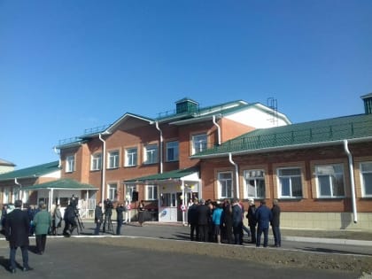В Алтайском районе открыт новый детский сад и спортплощадка