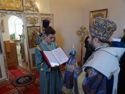 Архиепископ Абаканский и Хакасский Ионафан провёл архиерейскую службу в храме УФСИН России по Республике Хакасия