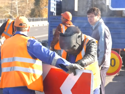 В Абакане завершен ремонт коммунального моста