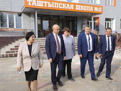 Рабочий день Сергей Сокол провел в Таштыпском районе