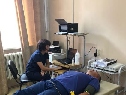 Ветераны и пенсионеры УИС Хакасии прошли медицинское обследование