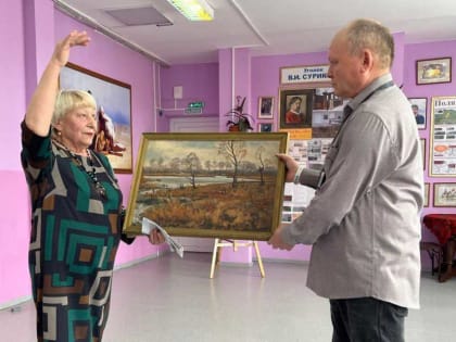 Картинная галерея репродукций В.И. Сурикова открылась в одной из школ Хакасии