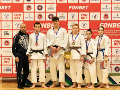 Всероссийские соревнования по дзюдо: 5 наград хакасских дзюдоистов