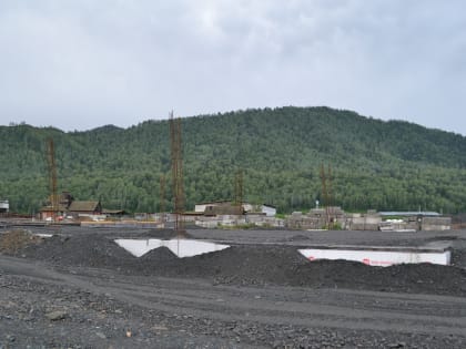 В Таштыпском районе строят новую школу