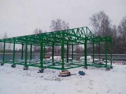 В селе Гайдаровск возводится новый ФАП