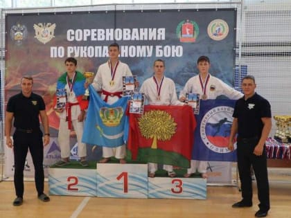 Хакасские рукопашники успешно выступили на всероссийских соревнованиях