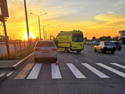 В Абакане на улице Некрасова сбили женщину