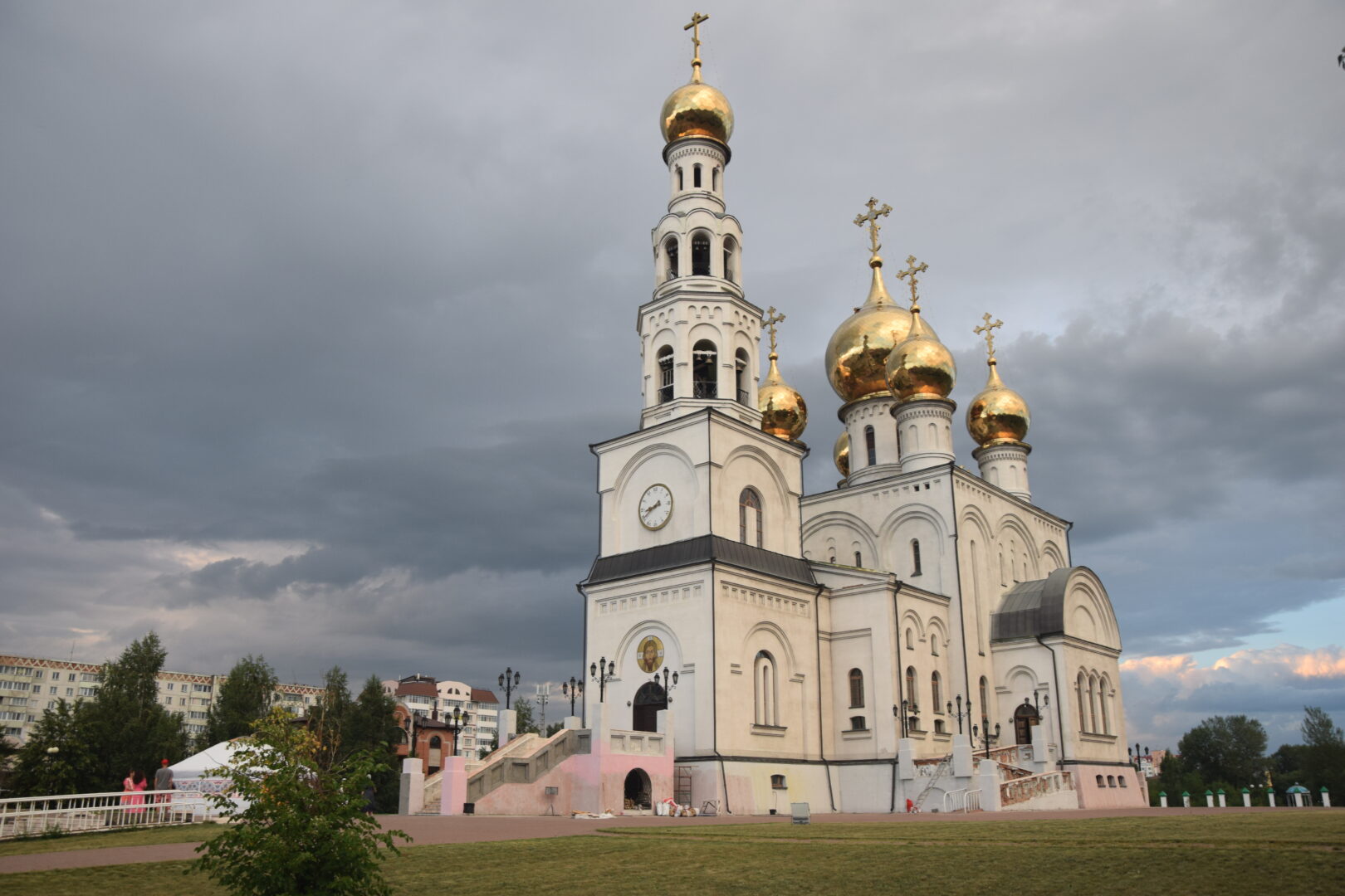 Храм Саровского Хабаровск