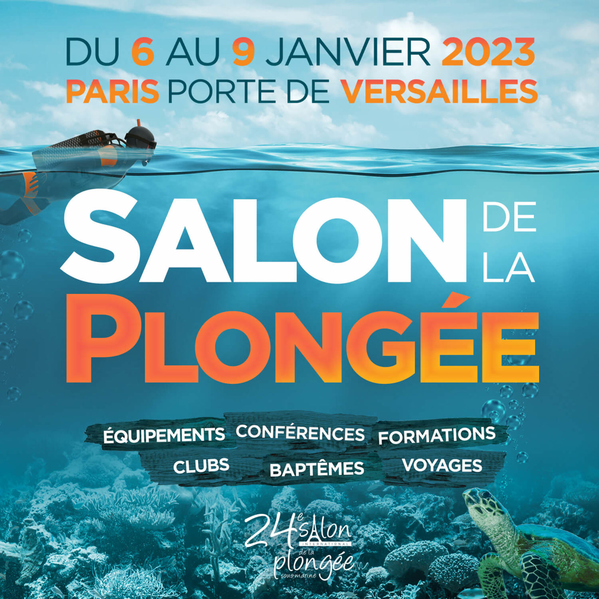 We look forward to seeing you at the Paris Dive Show! | Orca Diving Ustica