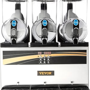 Triple Tank Slush Machine Front View