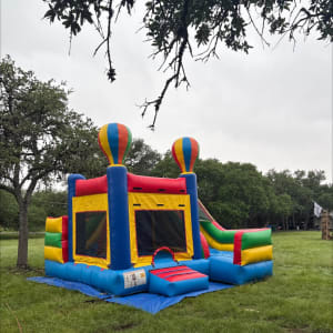 Large Balloon Castle with Slide