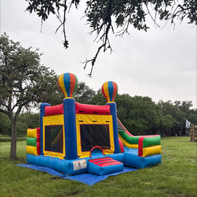 Large Balloon Castle with Slide