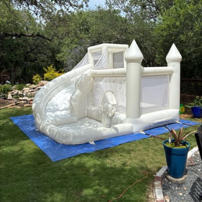 Large White Combo with Slide