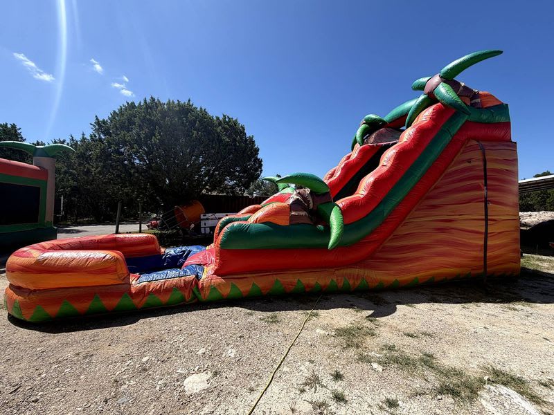 Orange Waterslide